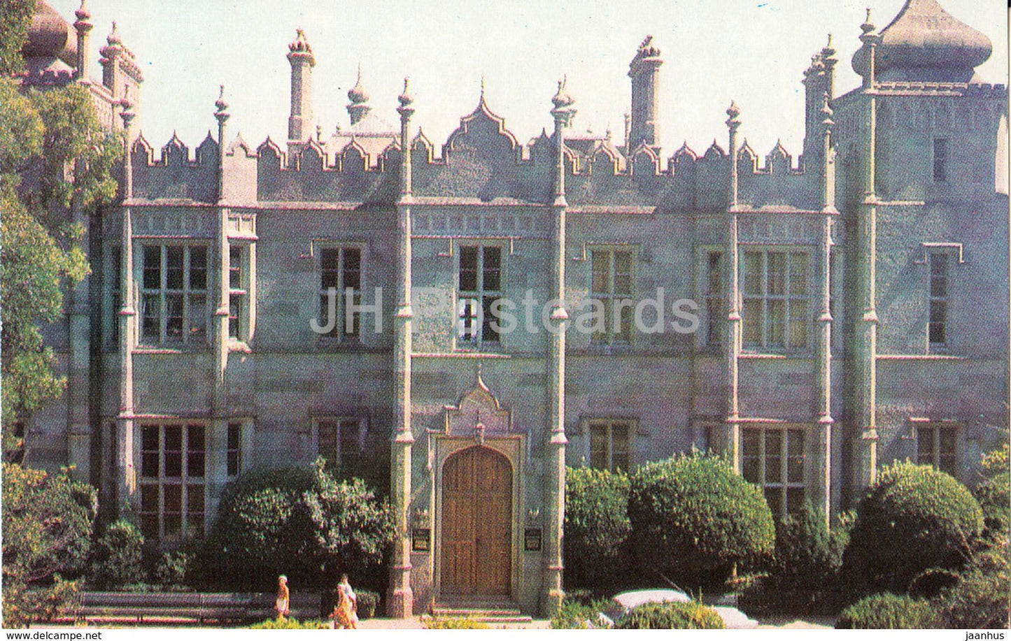 Alupka Palace Museum - Vorontsov Palace - North Facade - 1977 - Ukraine USSR - unused