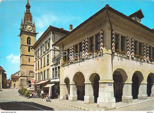Zofingen - Markthalle - market hall - 4416 - Switzerland - 1971 - used - JH Postcards