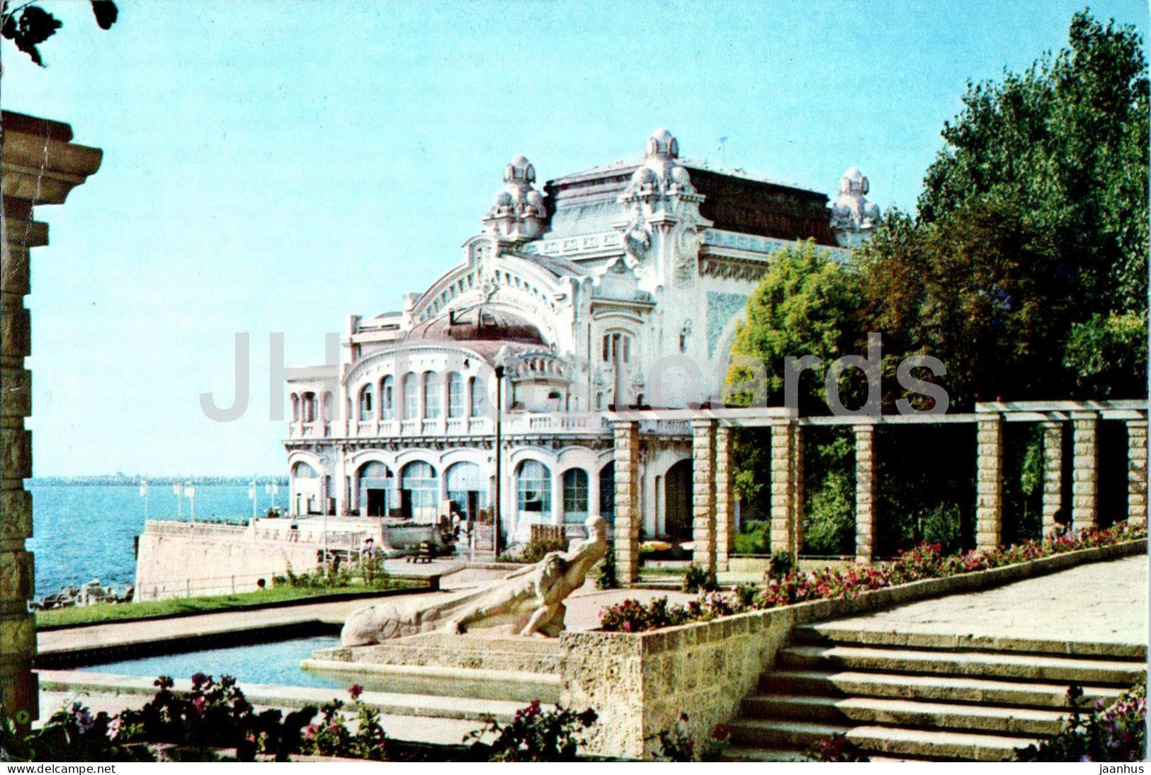 Constanta - Cazinoul - casino - 1970 - Romania - used - JH Postcards