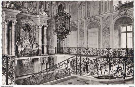 Schloss Augustusburg - Bruhl - Treppenhaus von B. Neumann - 1 - castle - Germany - unused - JH Postcards