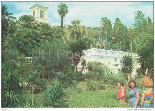 Dendrarium - park - Sochi - 1981 - Russia USSR - unused - JH Postcards