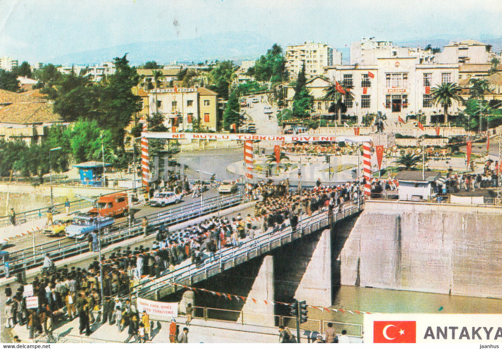 Antakya - bridge - 1984 - Turkey - used - JH Postcards