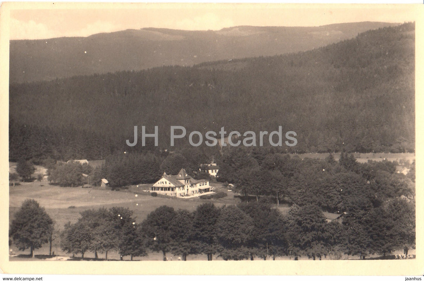 Eisenstein - 53754 - old postcard - Germany - used - JH Postcards