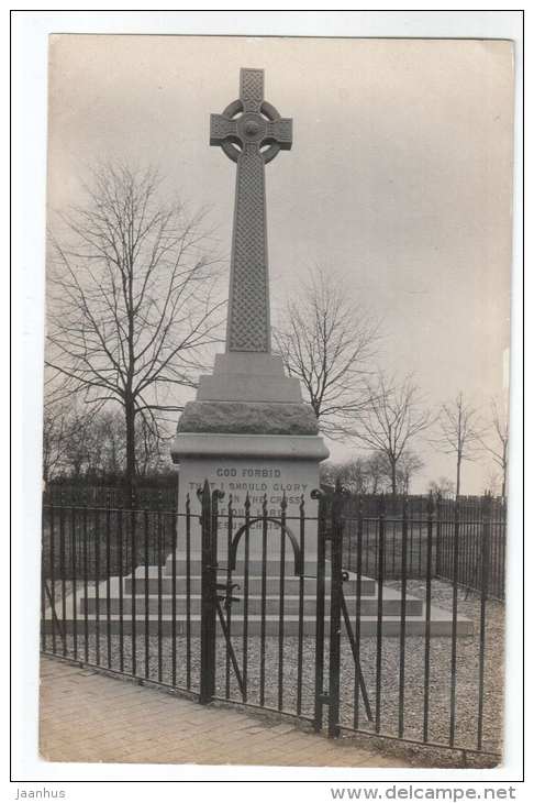 Cross - UK - old postcard - unused - JH Postcards