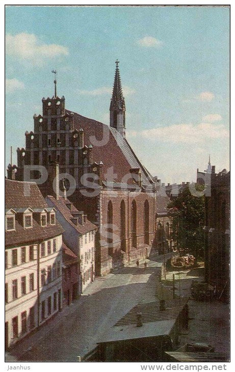 St. John´s Church - Old Town - Riga - 1973 - Latvia USSR - unused - JH Postcards