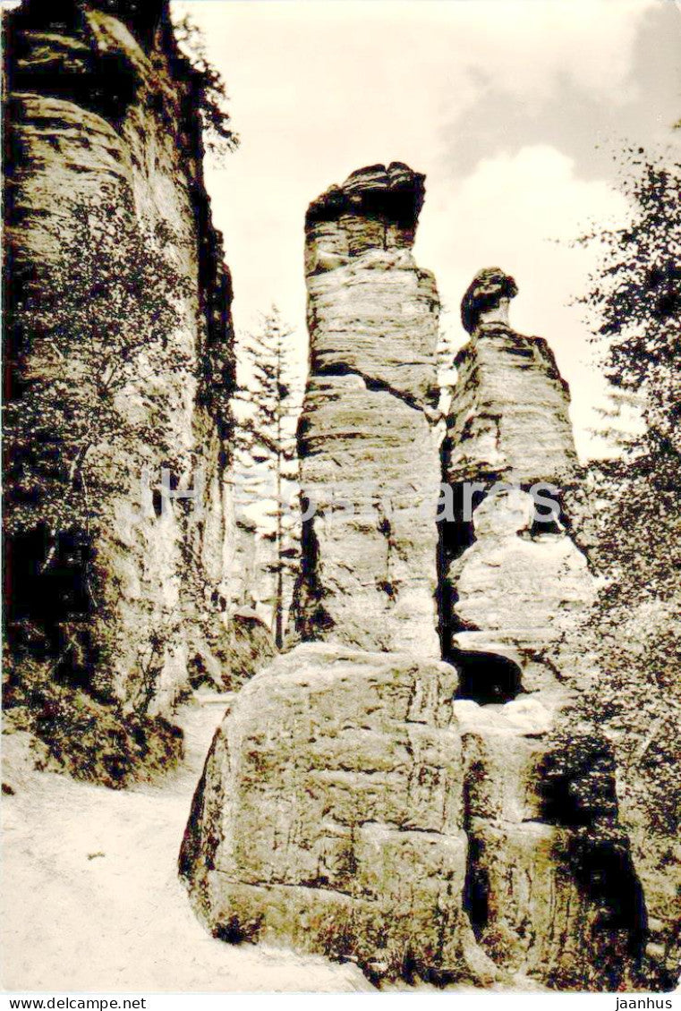 Tiske Steny - Roszeklane souskali - Czech Repubic - Czechoslovakia - unused - JH Postcards