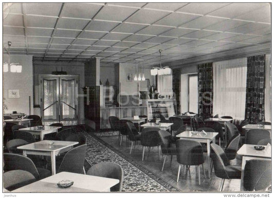 FDGB-Erholungsheim - Käthe-Kollowitz-Hütte - Klubraum - Germany - 1968 gelaufen - JH Postcards