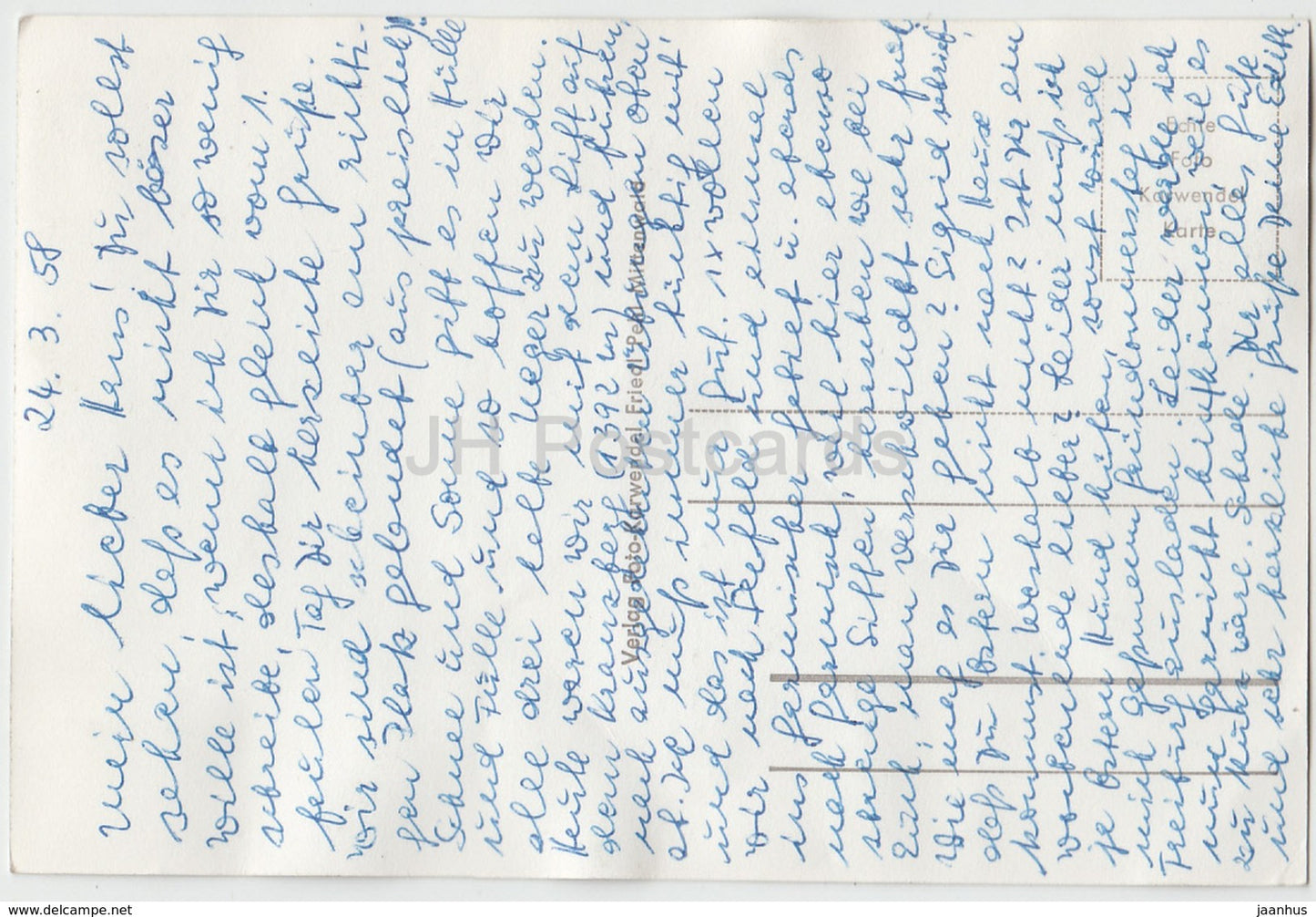 Mittenwald mit Karwendel 2385 m - cable car - 1958 - Germany - used