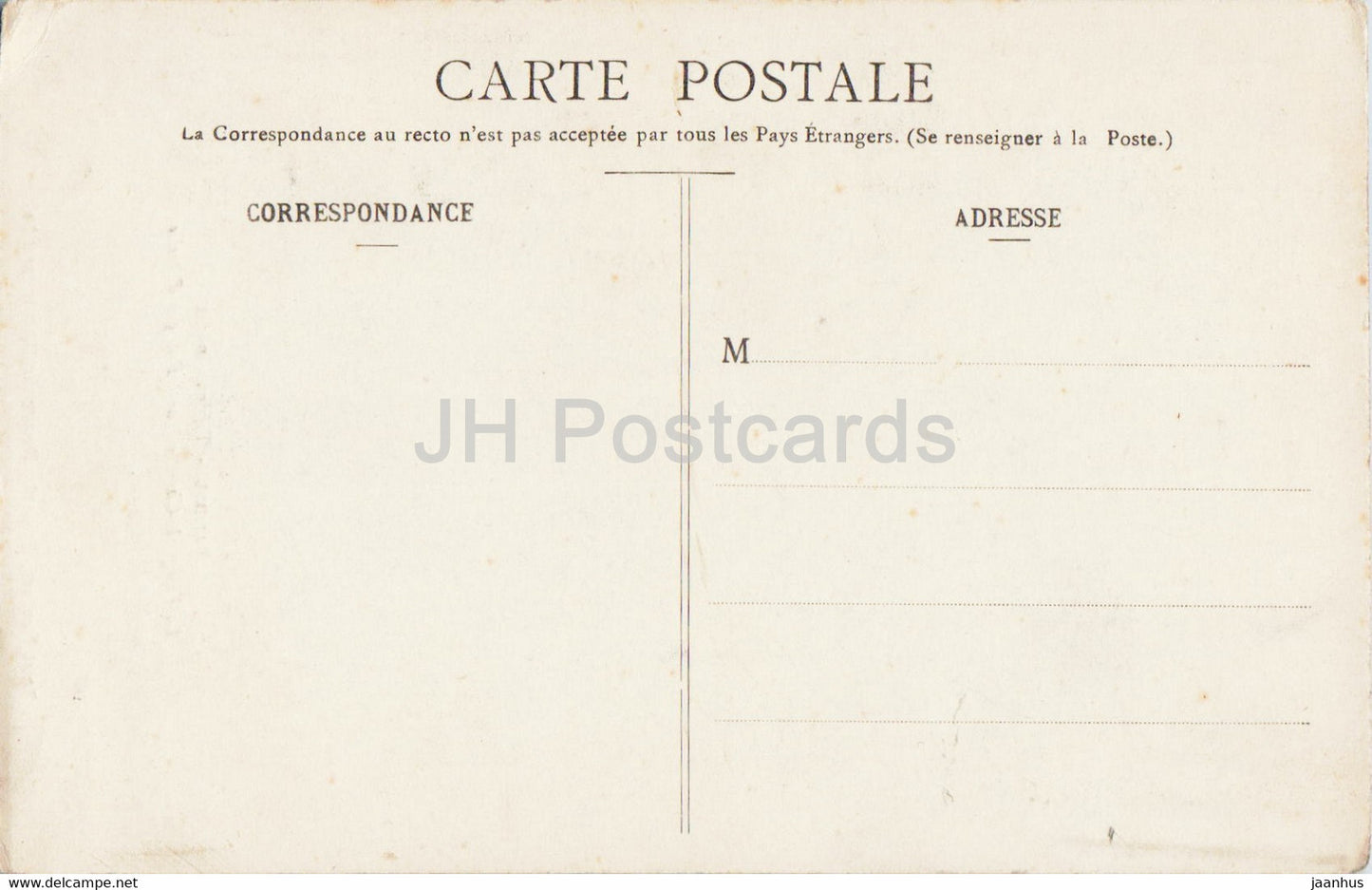 painting by Raphael - Tableau inedit - La Vierge le Christ et Saint Francois d'Assise - old postcard - France - unused