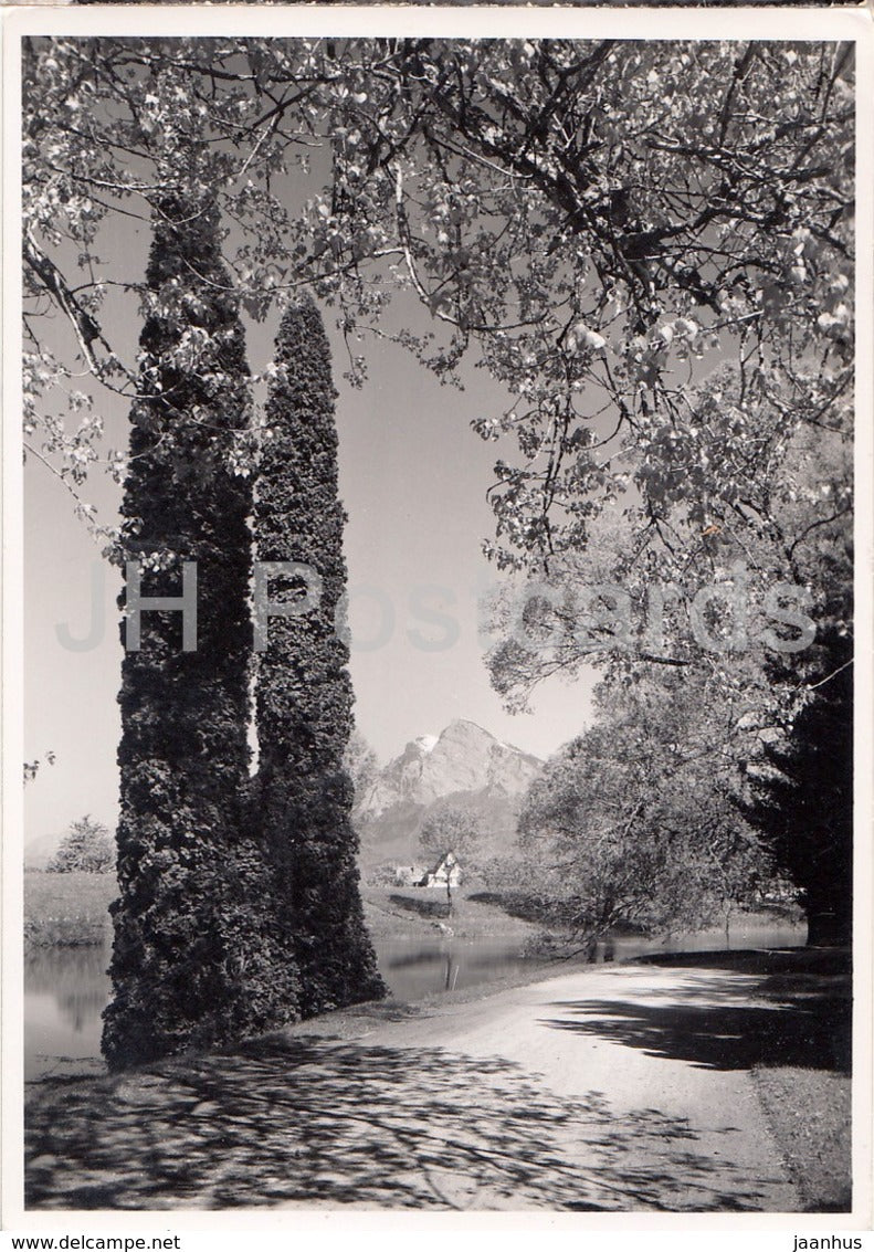 Bad Ragaz - Rheinparkanlage - 141 - 1941 - Switzerland - used - JH Postcards