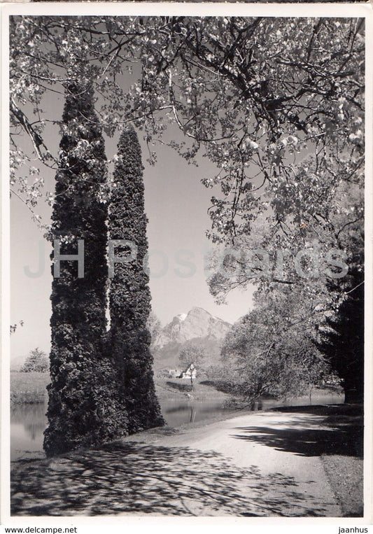 Bad Ragaz - Rheinparkanlage - 141 - 1941 - Switzerland - used - JH Postcards