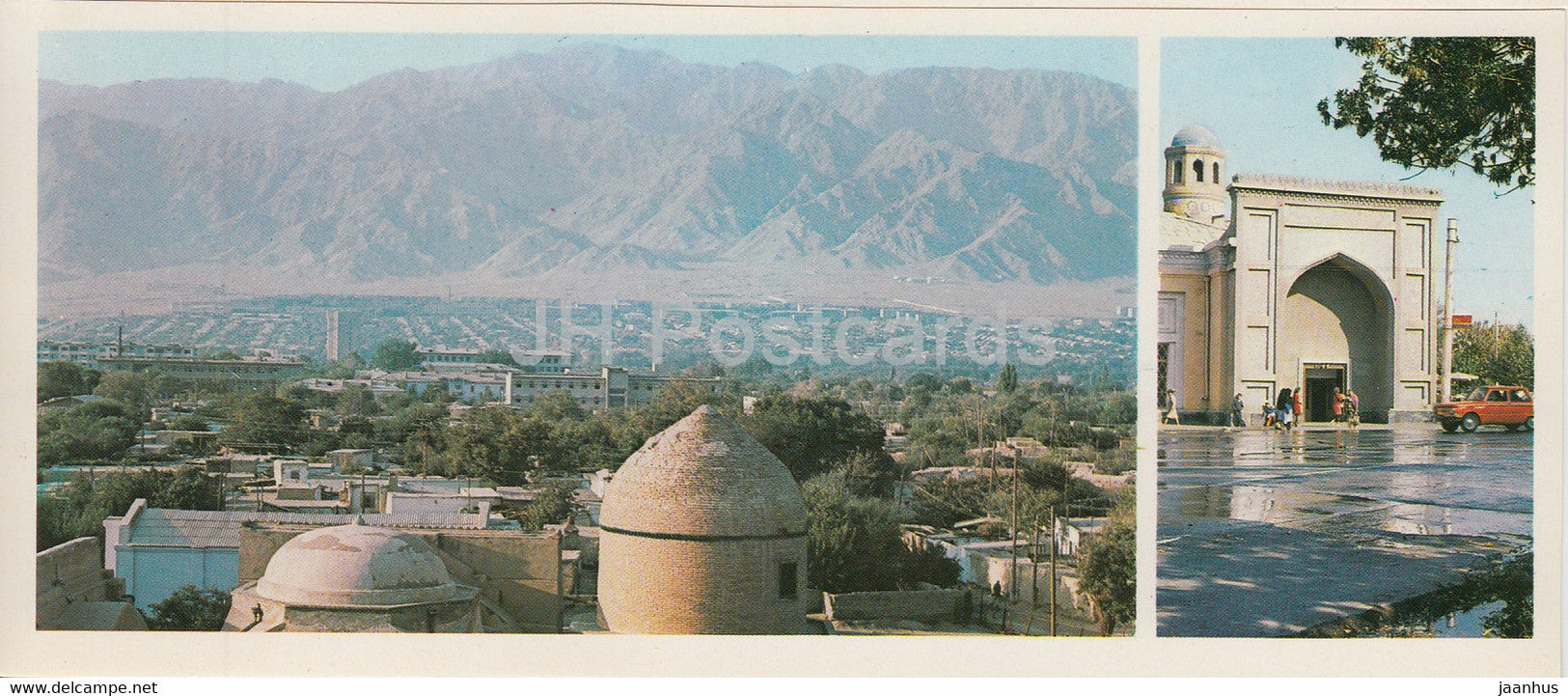 Leninabad - Khujand - Sheikh Maslihaddin complex - regional historical museum - 1979 - Tajikistan USSR - unused - JH Postcards