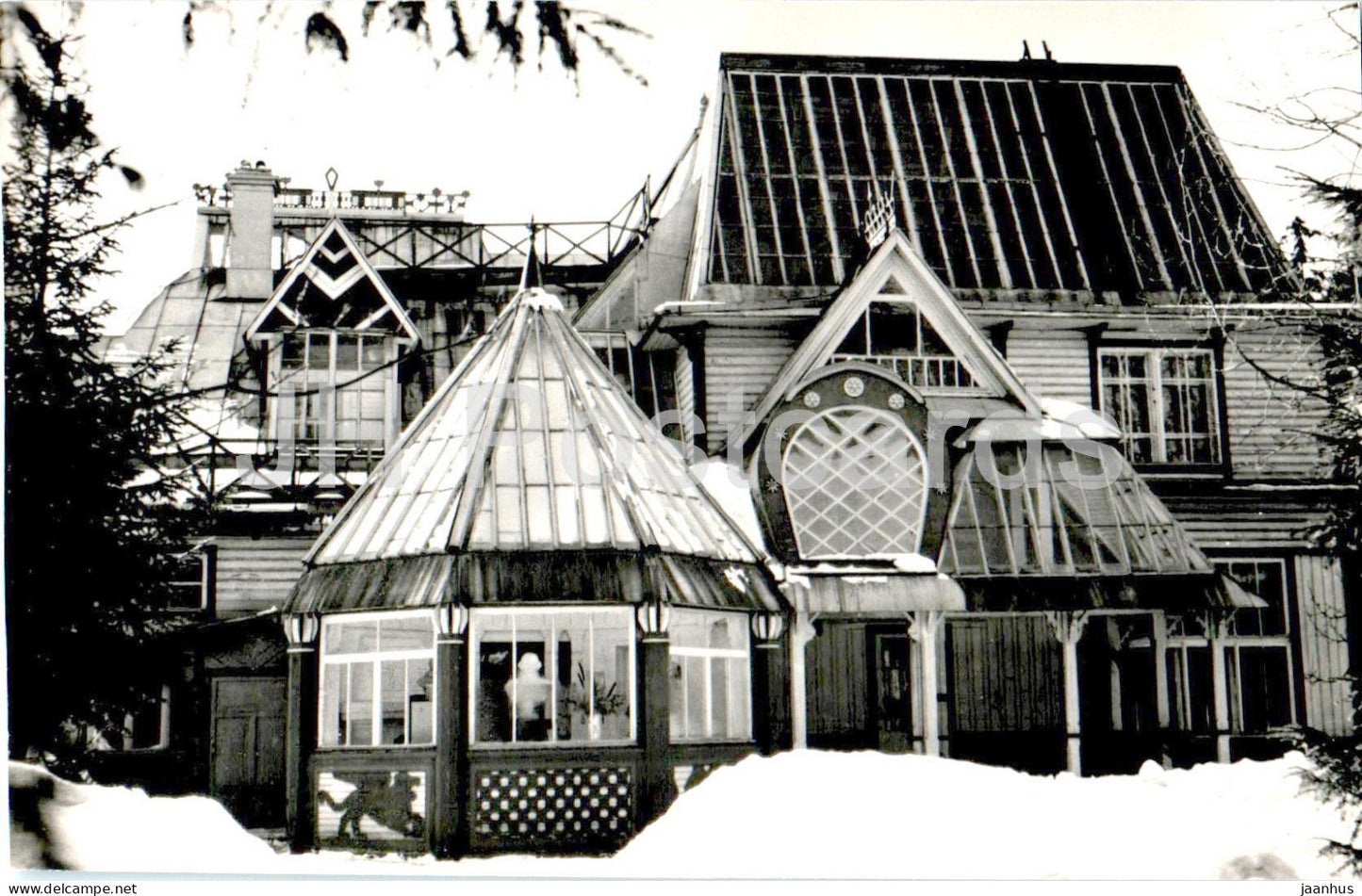 Russian Artist Repin Museum in Penaty - Repin House - Northern facade - 1975 - Russia USSR - unused - JH Postcards