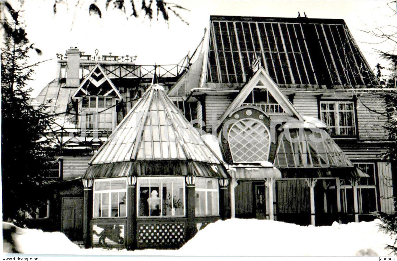 Russian Artist Repin Museum in Penaty - Repin House - Northern facade - 1975 - Russia USSR - unused - JH Postcards