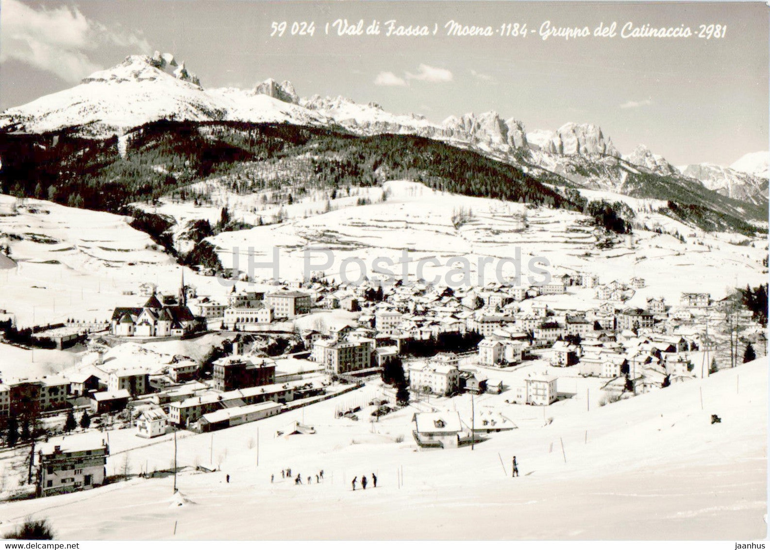 Val di Fassa - Moena - Gruppo del Catinaccio 2981 - Italy - unused - JH Postcards