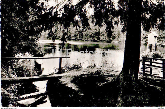 Wildemann i Oberharz - Spiegeltaler Teich - old postcard - 1955 - Germany - used - JH Postcards