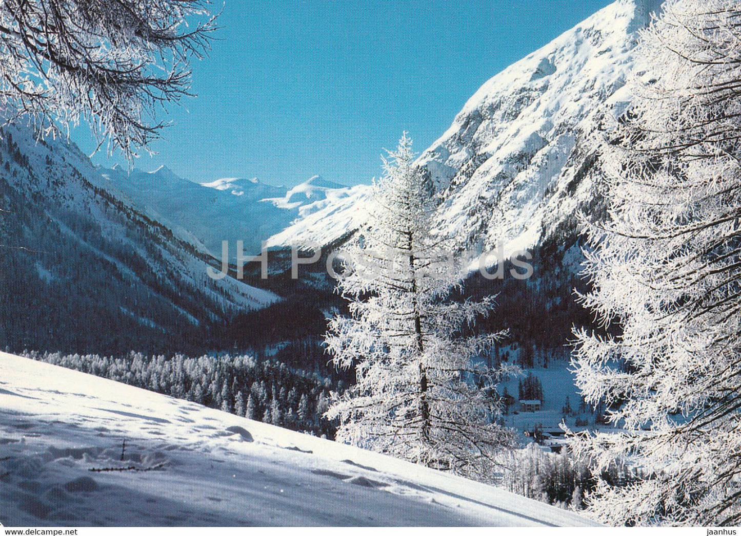 Rosegtal mit Sellagruppe - 677 - 2003 - Switzerland - used - JH Postcards
