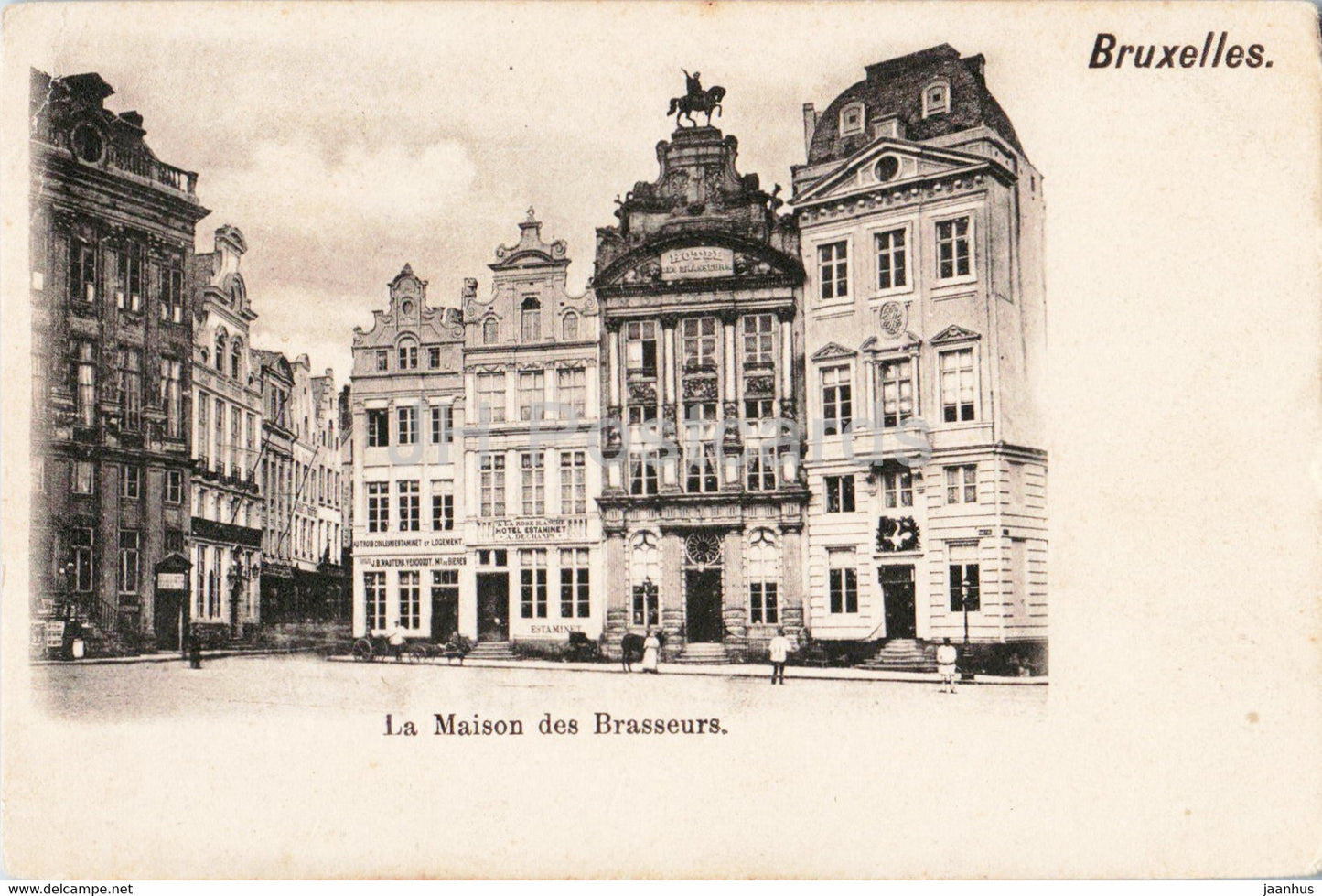 Bruxelles - Brussels - La Maison des Brasseurs - old postcard - Belgium - unused - JH Postcards