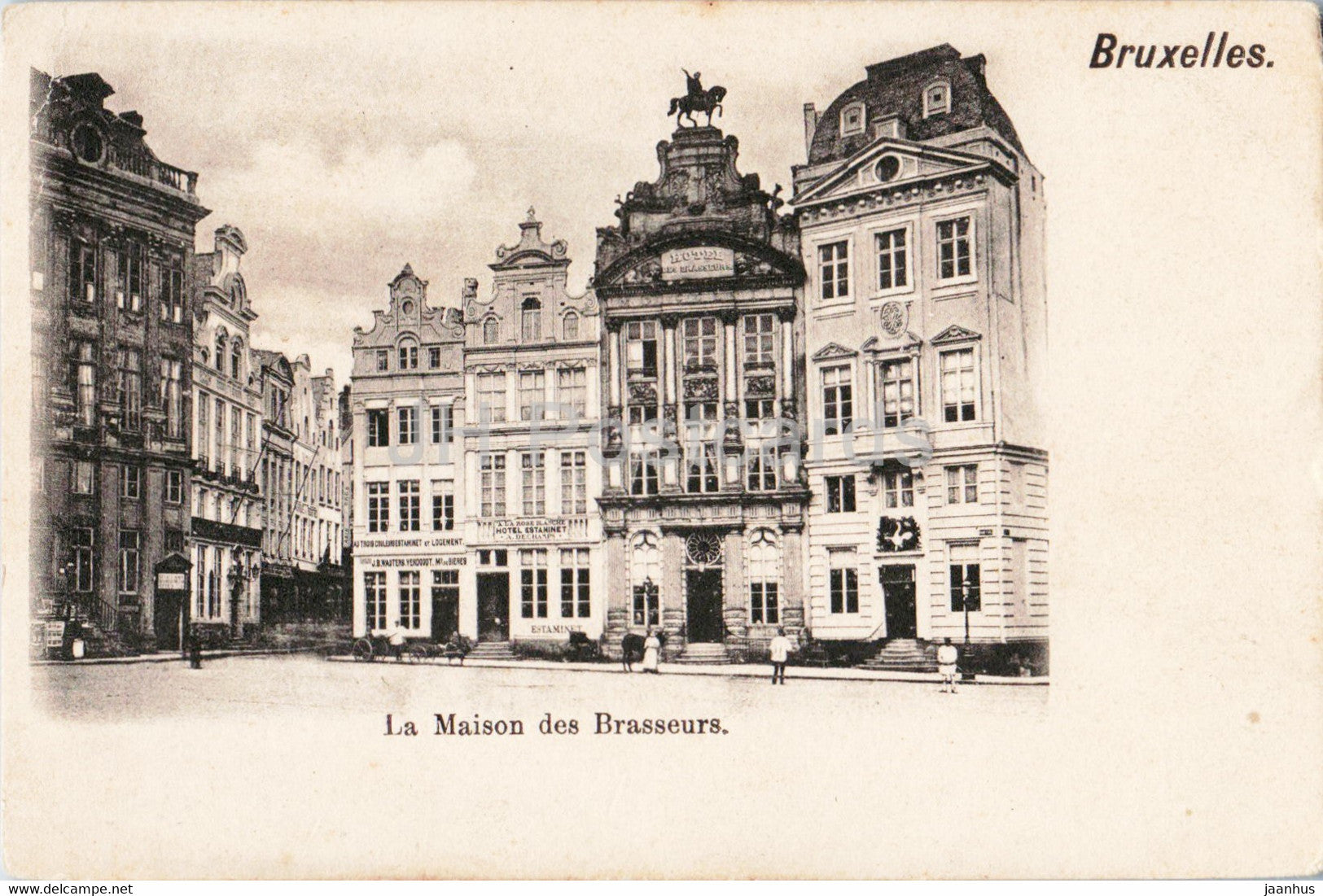 Bruxelles - Brussels - La Maison des Brasseurs - old postcard - Belgium - unused - JH Postcards