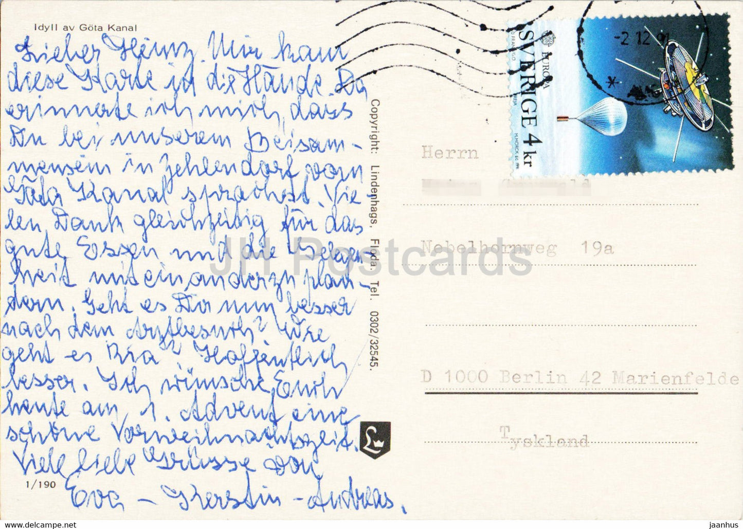 Idyll av Göta Kanal - Schweden - gebraucht