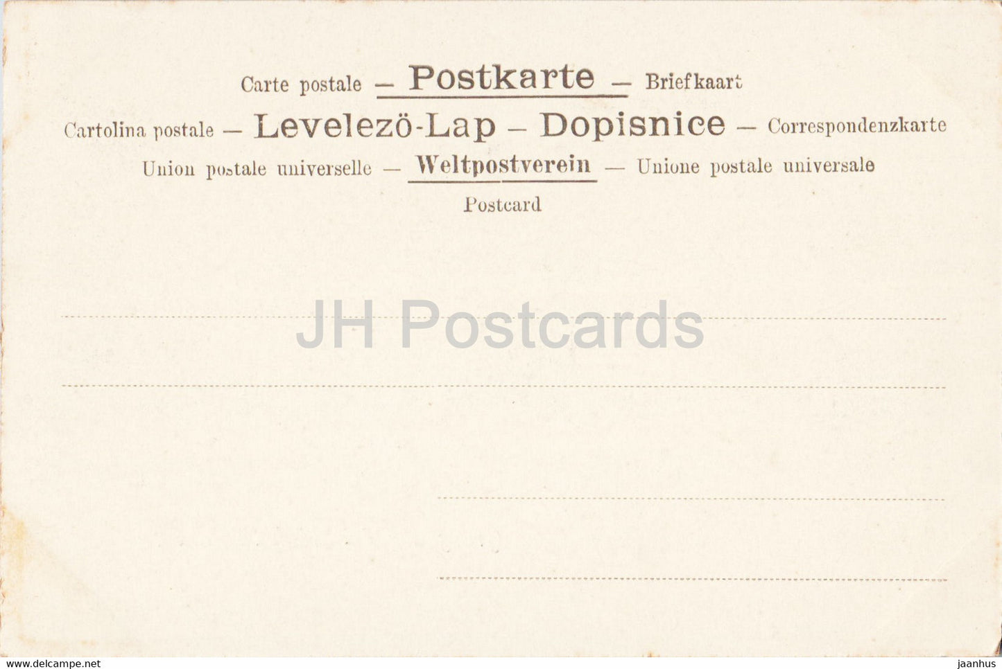 Kuhstall - Gruss aus der Sachs Schweiz - carte postale ancienne - Allemagne - inutilisée