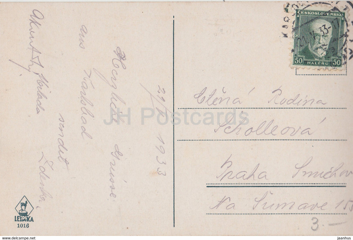 Karlovy Vary - Karlsbad - Gasbad - mit Hotel Imperial - 1016 - old postcard - Czechoslovakia - Czech Republic - used