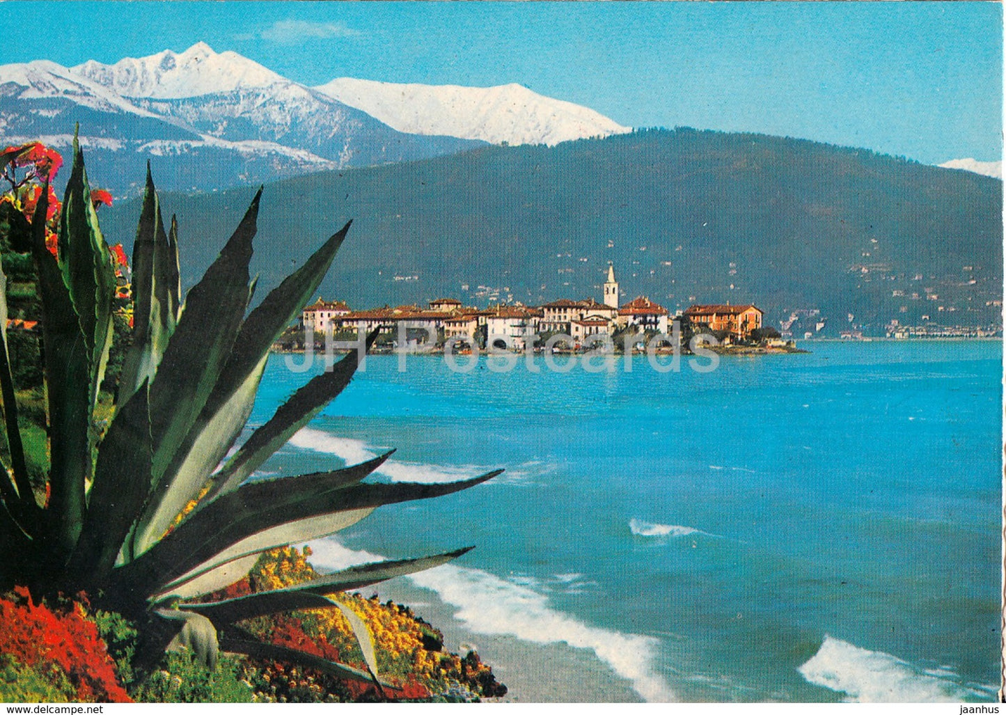 Lago Maggiore - Isola Superiore - Vista da Stresa - 1986 - Italy - used - JH Postcards