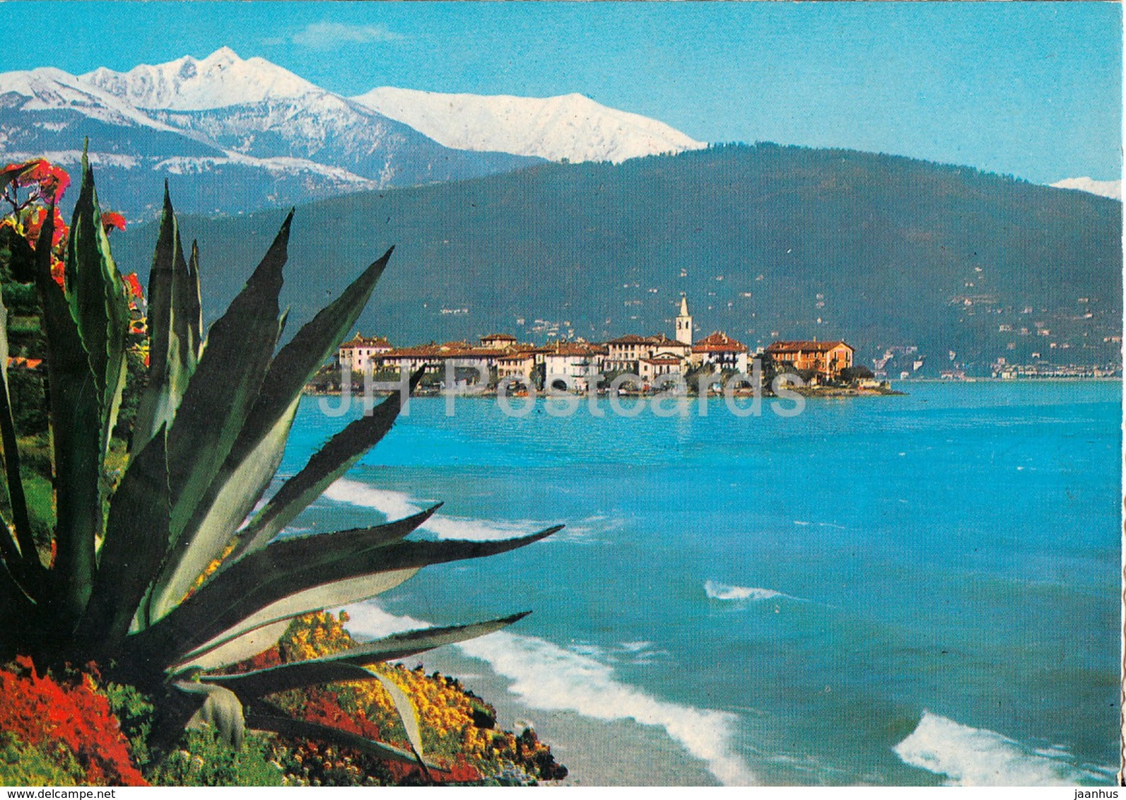 Lago Maggiore - Isola Superiore - Vista da Stresa - 1986 - Italy - used - JH Postcards