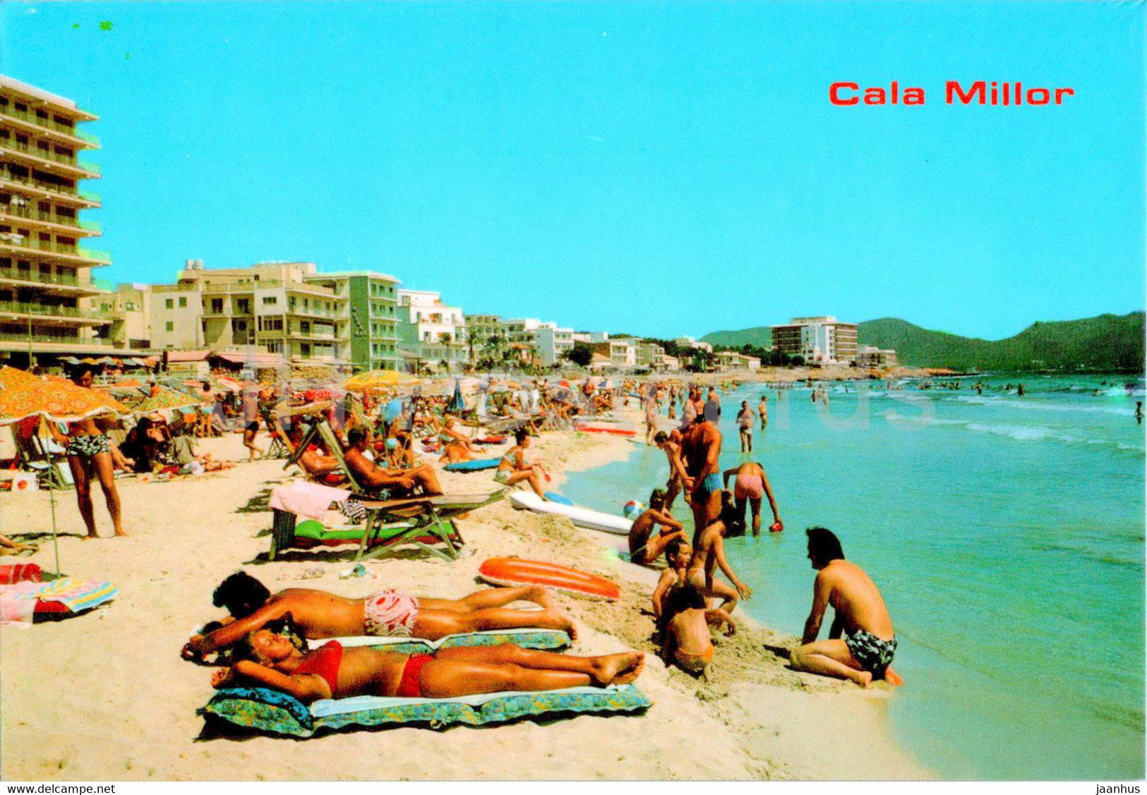 Mallorca - Cala Millor - beach - 1998 - Mallorca - Spain - used - JH Postcards