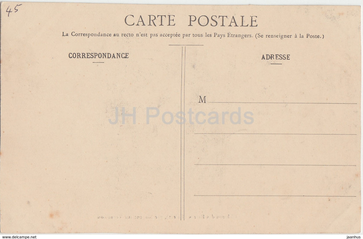 Chateau de Barres - par Nogent sur Vernisson - Schloss - alte Postkarte - Frankreich - unbenutzt