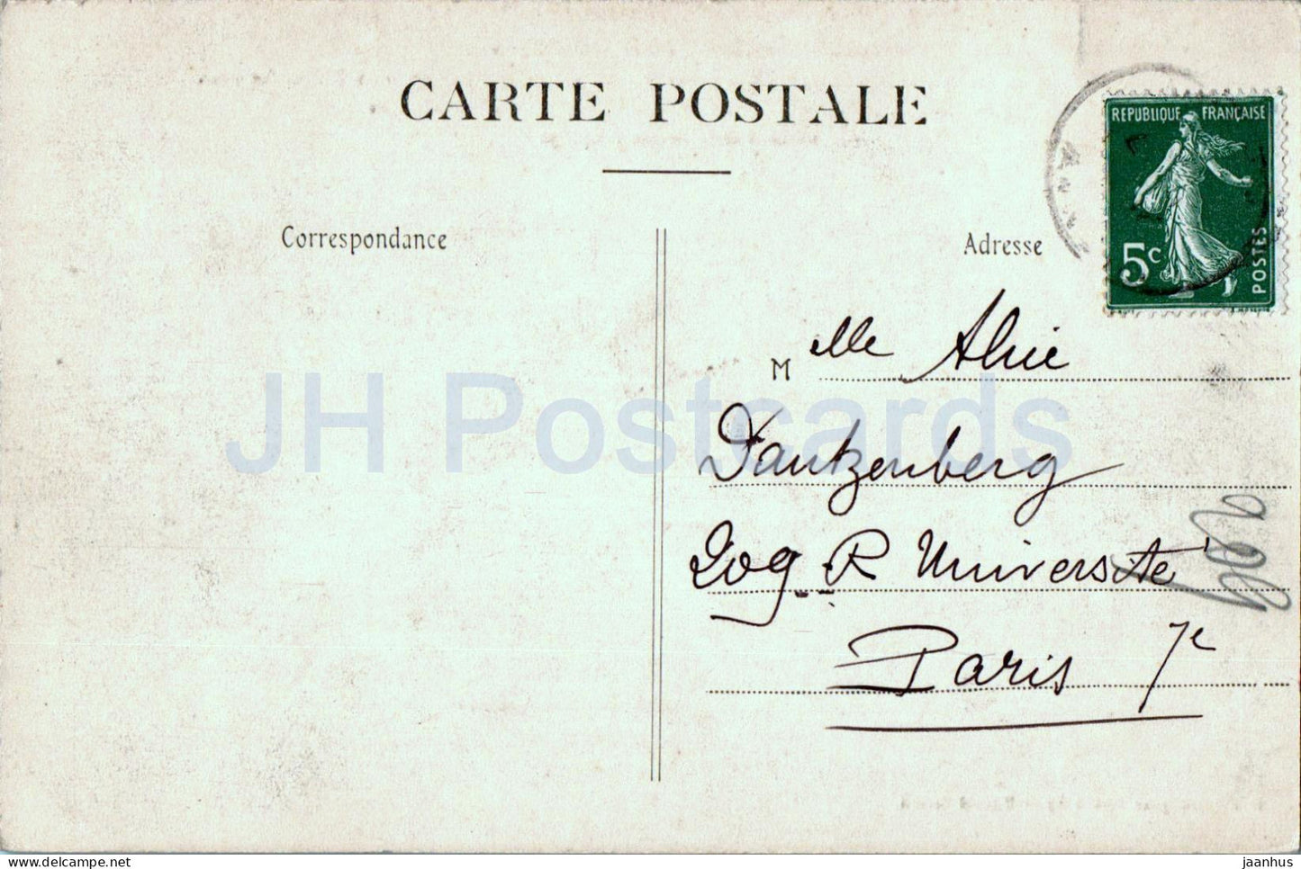 Mareuil sur Ay - Les Goisses - Curieux effet - alte Postkarte - Frankreich - gebraucht 