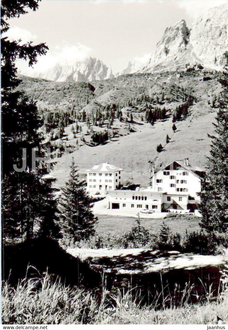 Passo Monte Croce - Comelico 1656 m - Kreuzberg Pass - old postcard - Italy - unused - JH Postcards
