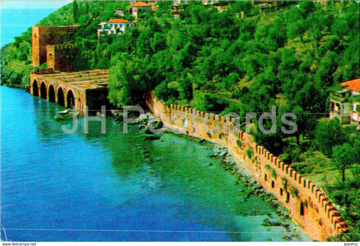 Alanya - The Historian Seldjuk Arsenal - 1987 - Turkey - used - JH Postcards