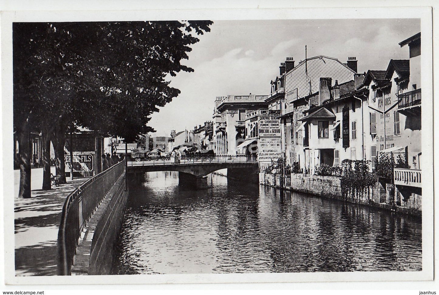 Epinal - Quai des Bons Enfants - 3093 B - 1940 - old postcard - France - used - JH Postcards