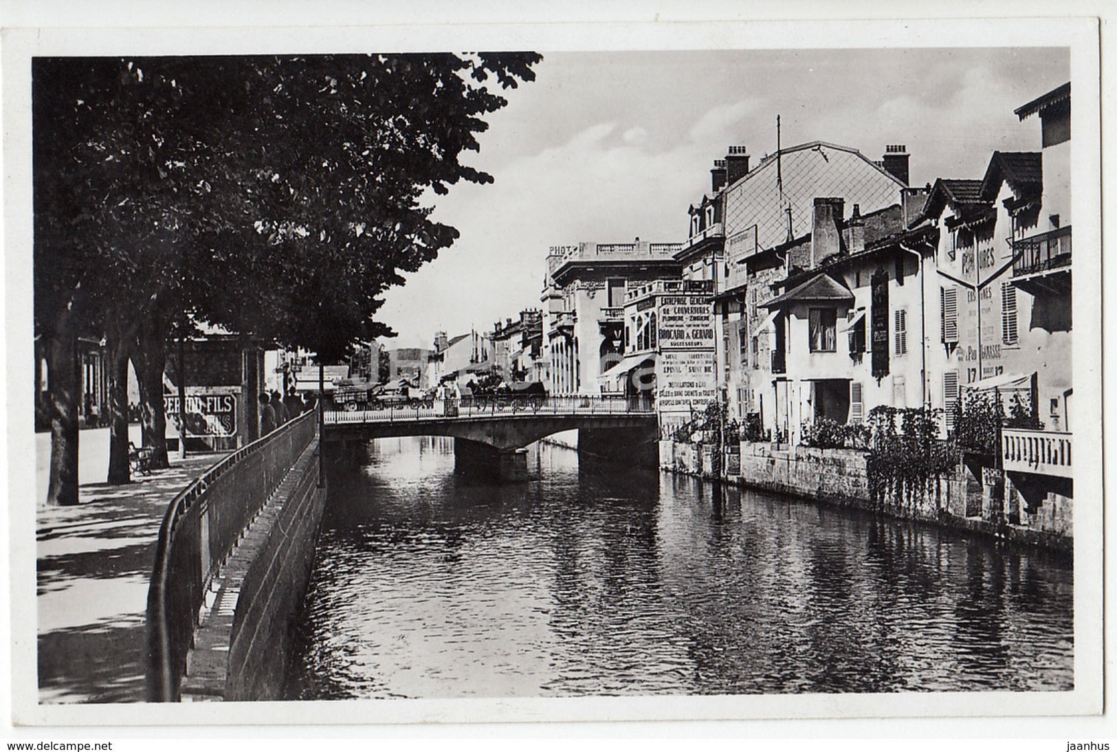 Epinal - Quai des Bons Enfants - 3093 B - 1940 - old postcard - France - used - JH Postcards