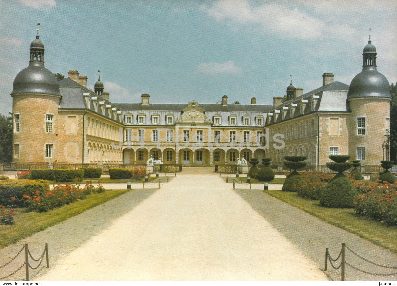 Chateau de departemental de Pierre de Bresse - Siege l'Ecomusee de la Bresse bourguignonne - castle - 1995 France - used - JH Postcards