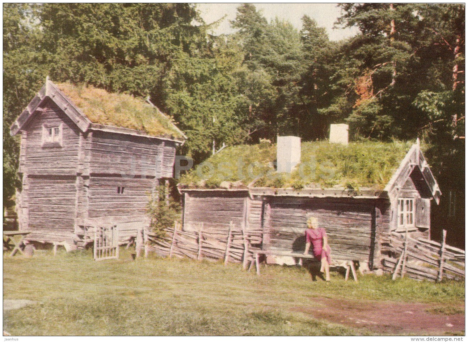 Gränna - Röttlegarden - 1405 - Sweden - unused - JH Postcards