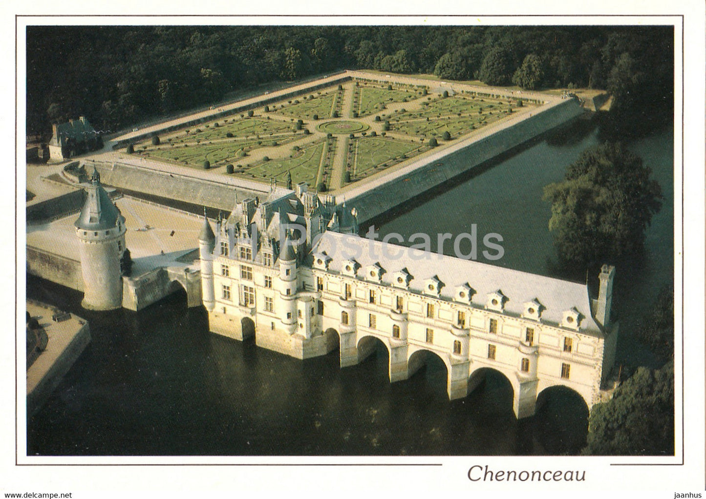 Chateau de Chenonceau - castle - 1993 - France - used - JH Postcards