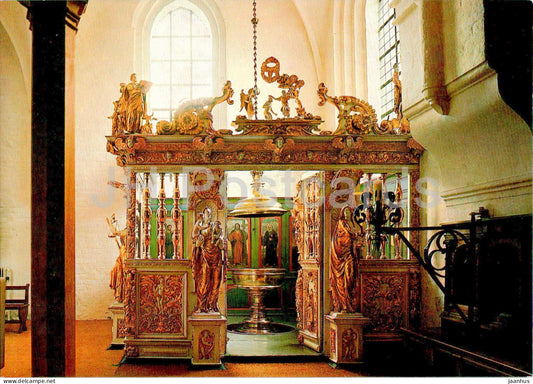 Helsingor Domkirke - Sct Olai Kirke - Dabsgitter - Baptistery screen - Cathedral - 856 - Denmark - unused - JH Postcards