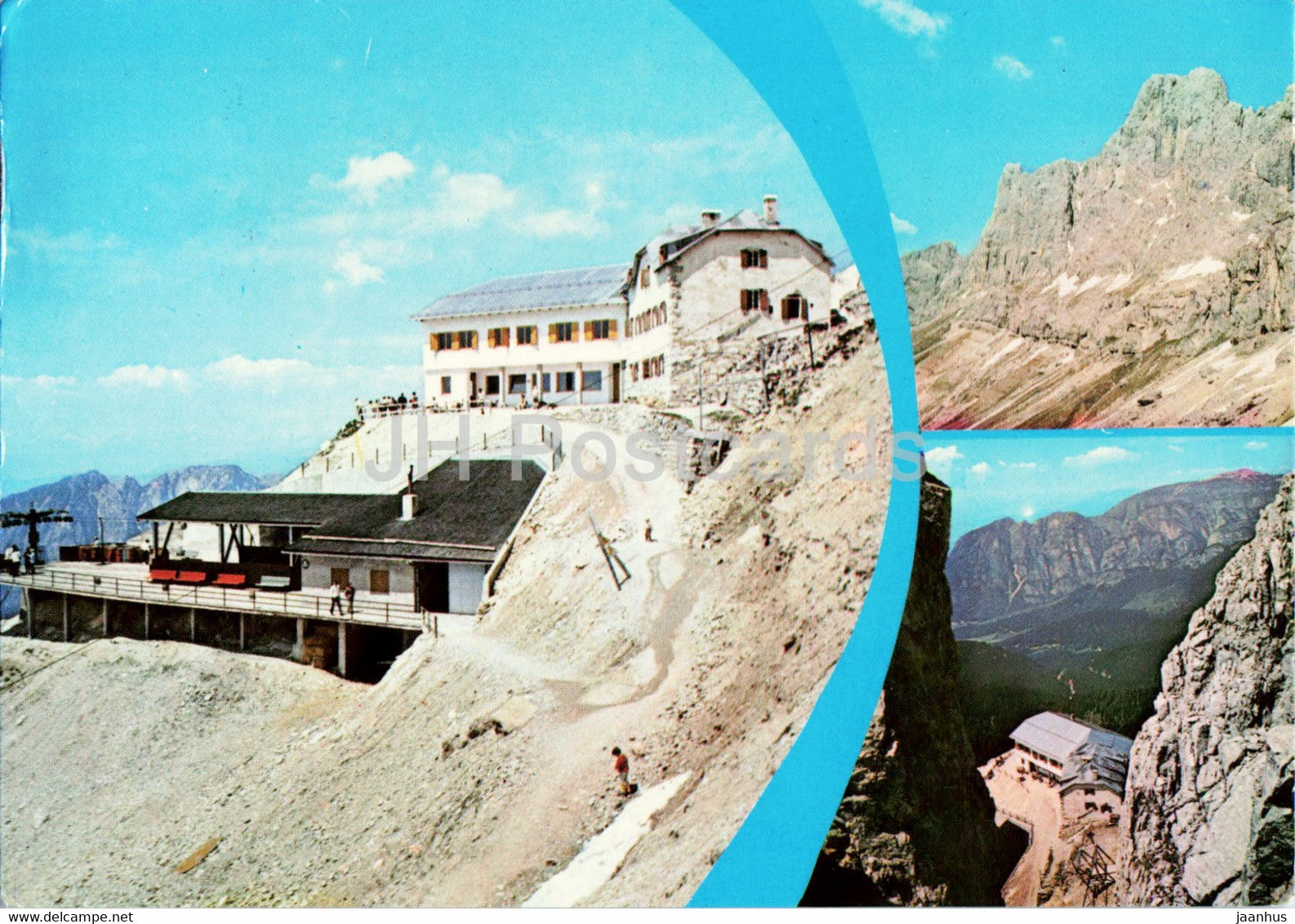 Rifugio Coronelle Hutte - Gruppo del Catinaccio - Italy - used - JH Postcards