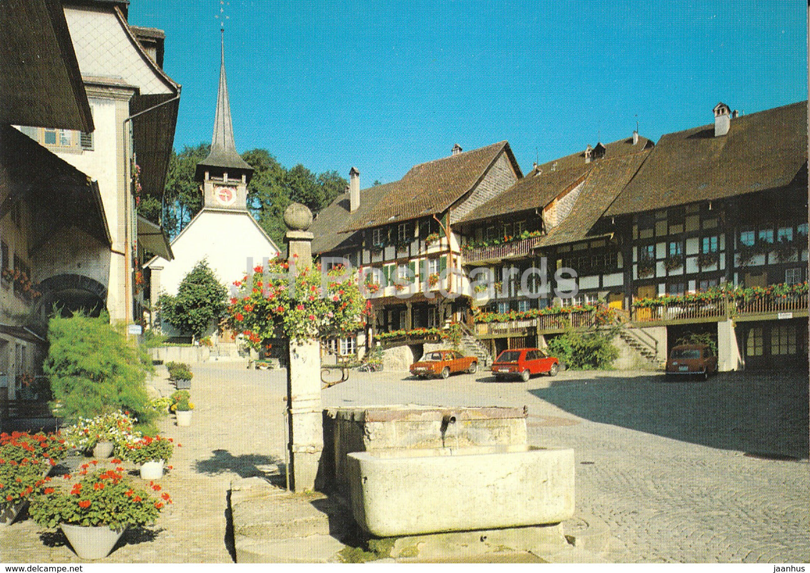 Laupen bei Bern - Laubli - car - 538 - Switzerland - unused - JH Postcards