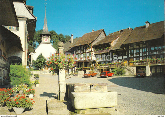 Laupen bei Bern - Laubli - car - 538 - Switzerland - unused - JH Postcards