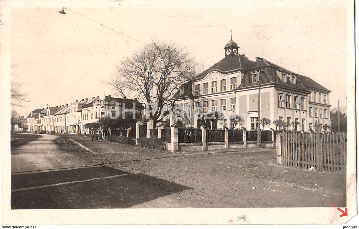 Komarov - old postcard - Czech Republic - used - JH Postcards