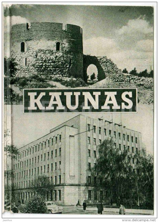 Kaunas - 1 - mini photo book - leporello - 1965 - Lithuania USSR - unused - JH Postcards