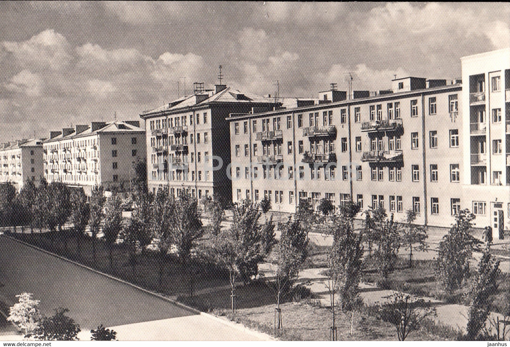 Gomel - Pobeda (Victory) street - 1965 - Belarus USSR - unused - JH Postcards
