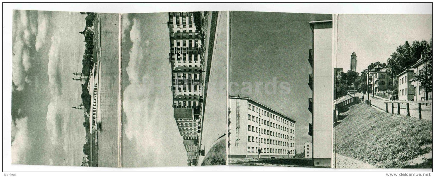Kaunas - 1 - mini photo book - leporello - 1965 - Lithuania USSR - unused - JH Postcards