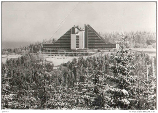 Oberhof - Staatlich anerkannter Erholungsort Interhotel Panorama - Germany - 1987 gelaufen - JH Postcards