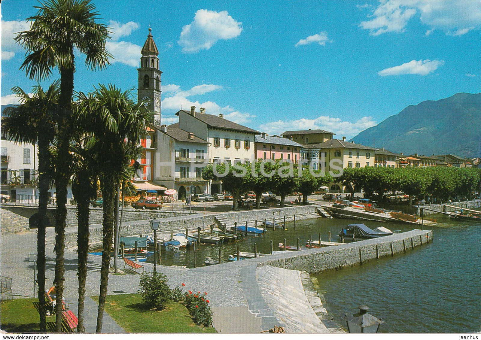 Ascona e Il Porto - 1703 - 1990 - Switzerland - used - JH Postcards