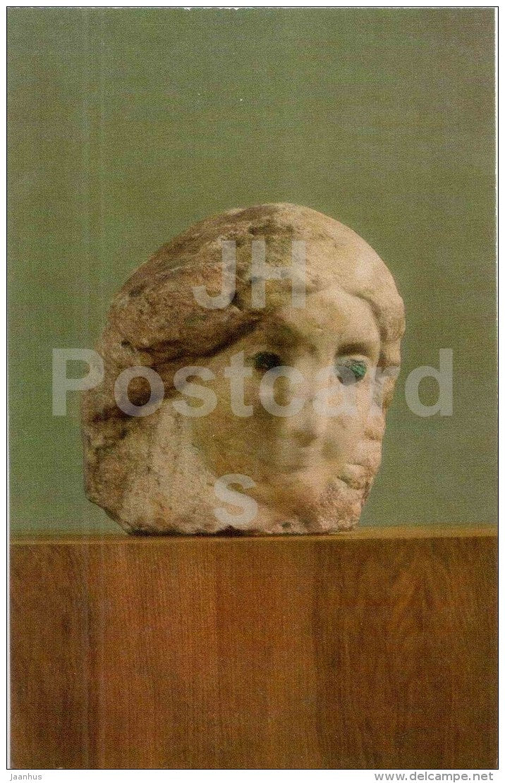 scupture by Sergey Konionkov - Cora , 1912 - marble - russian art - unused - JH Postcards