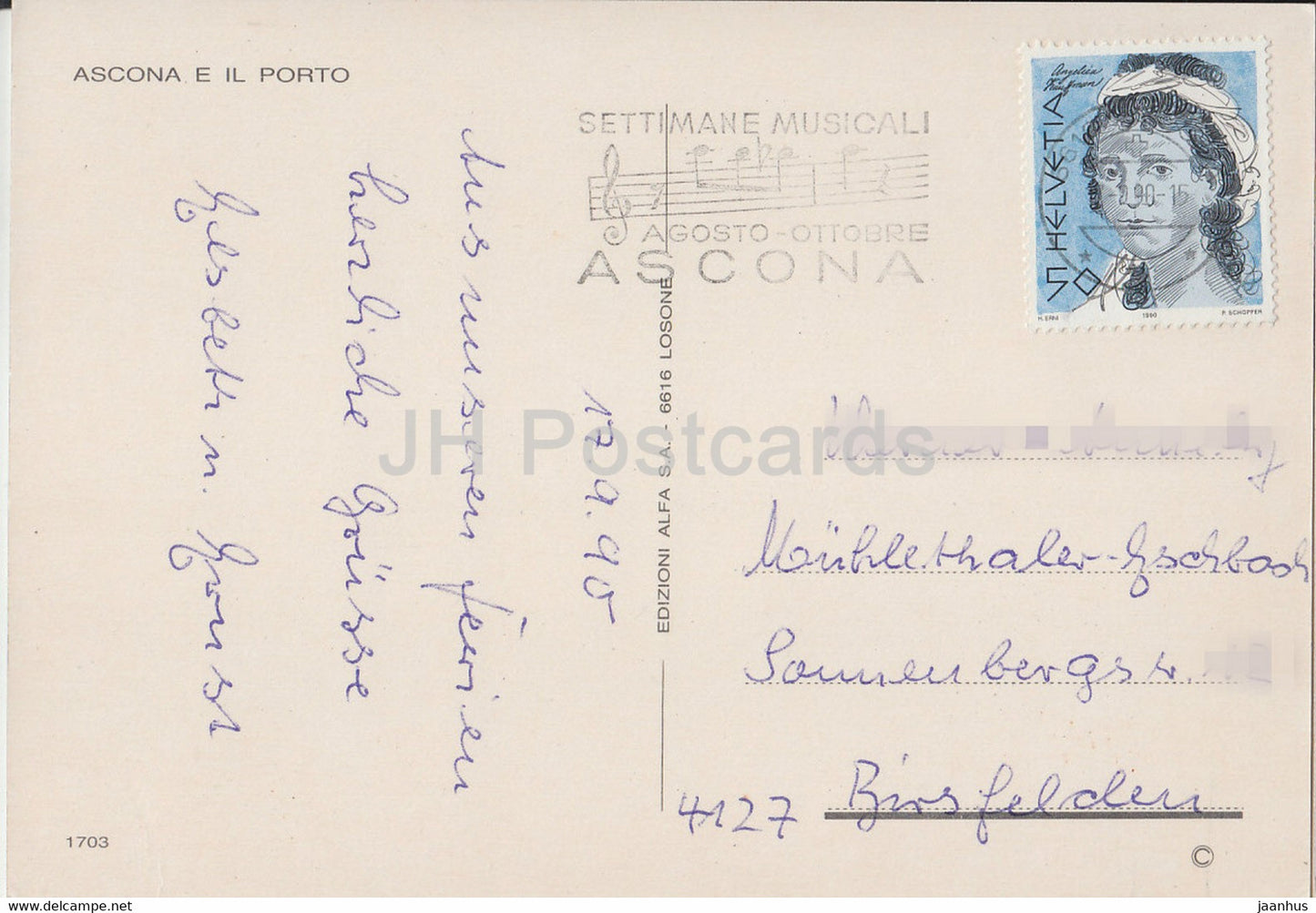 Ascona e Il Porto - 1703 - 1990 - Suisse - d'occasion